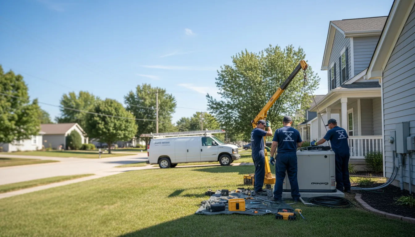 Generator Installation in Bonduel, WI near me